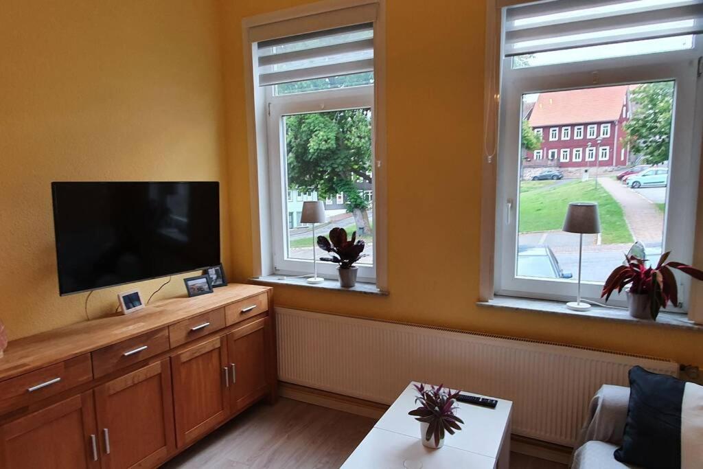 Ehem. Berg Apotheke Apartment Sankt Andreasberg Luaran gambar